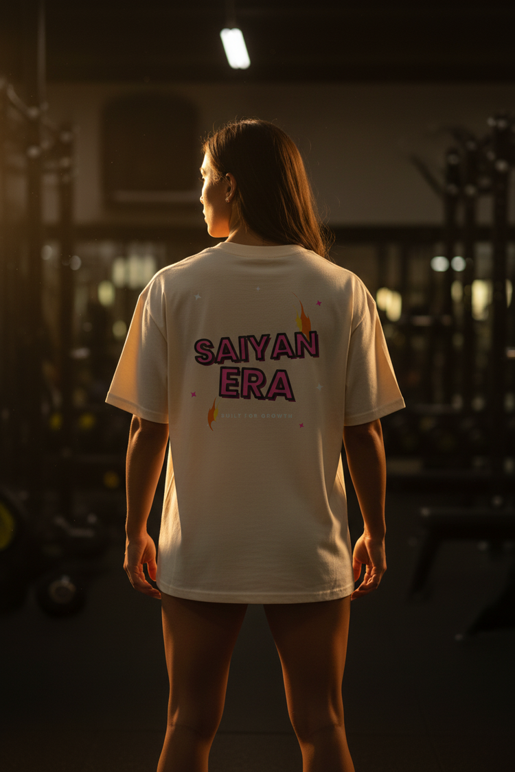 SG Saiyan ERA Natural Raw – Back