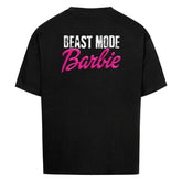 Saiyan Genetics Best Mode Barbie oversized cotton shirt with unique anime design