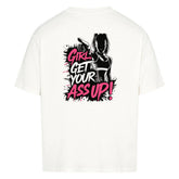 Saiyan Genetics Ass Up oversized shirt with unique Saiyan design and comfortable fit