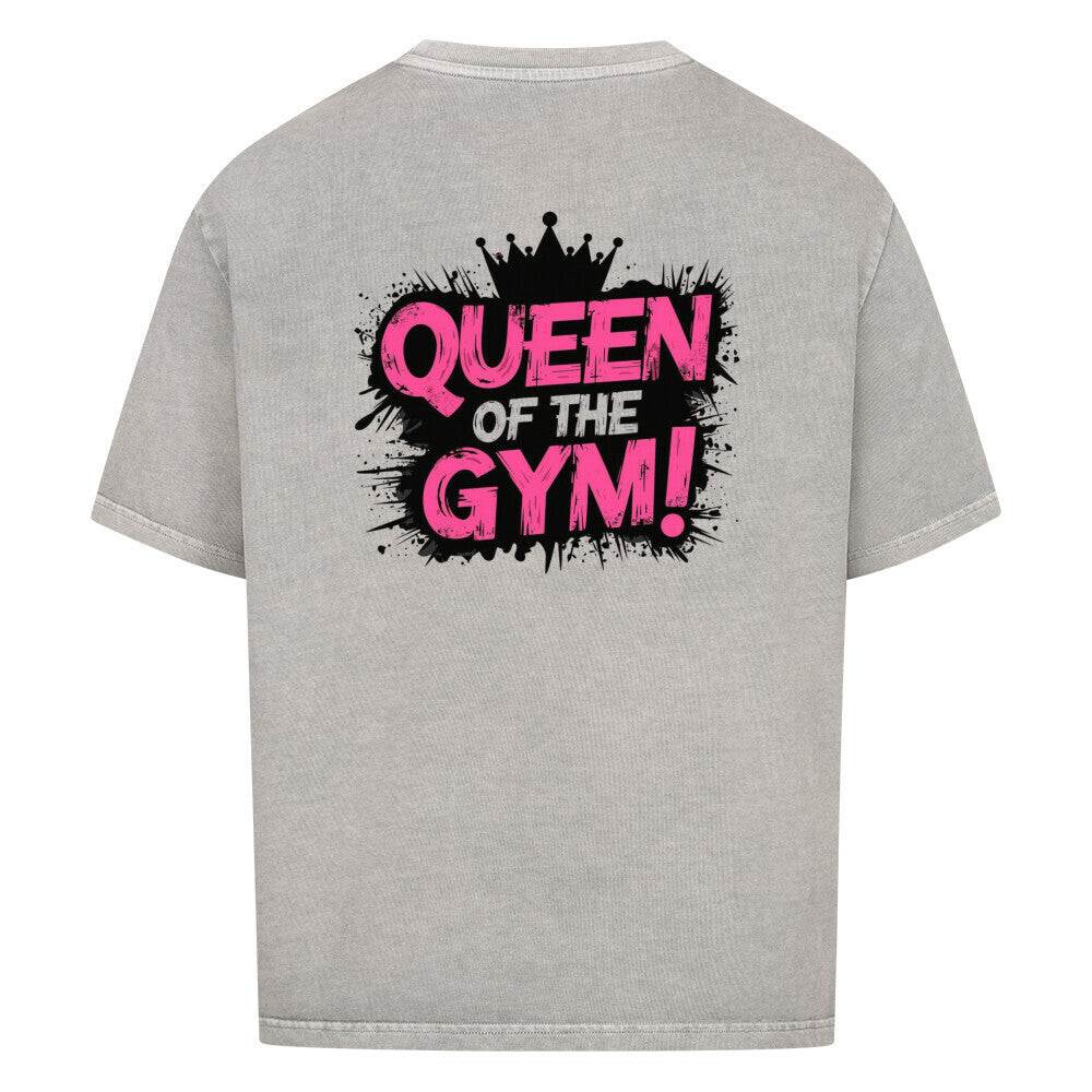Saiyan Genetics Queen Oversized Shirt with anime-inspired design and 100% cotton material