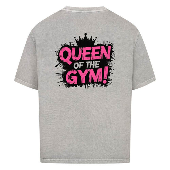 Saiyan Genetics Queen Oversized Shirt with anime-inspired design and 100% cotton material