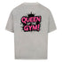 Saiyan Genetics Queen Oversized Shirt with anime-inspired design and 100% cotton material