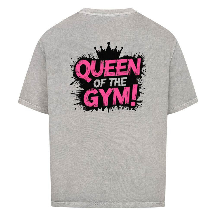 Saiyan Genetics Queen Oversized Shirt with anime-inspired design and 100% cotton material