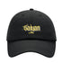 Saiyan Apparel Dad Cap in classic design with adjustable strap and modern logo, made from breathable, durable fabric.