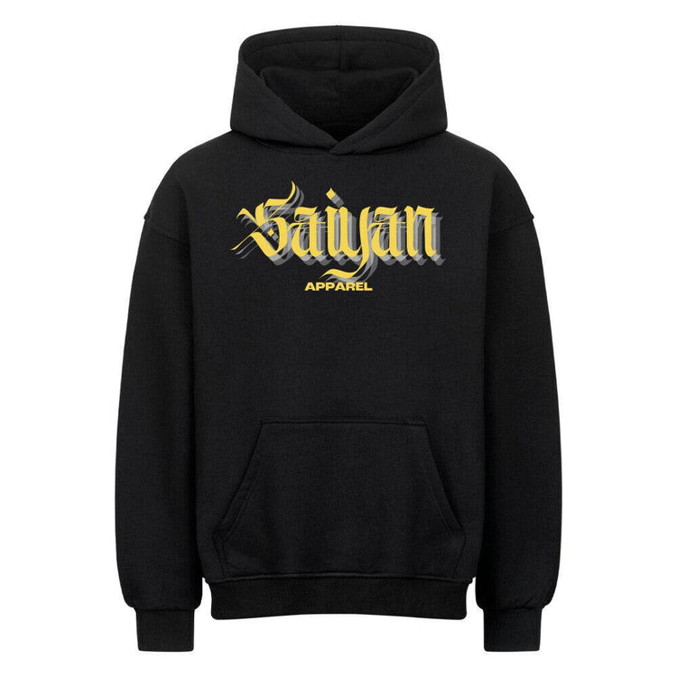 Saiyan Apparel oversized hoodie made of soft cotton with a relaxed fit in various colors