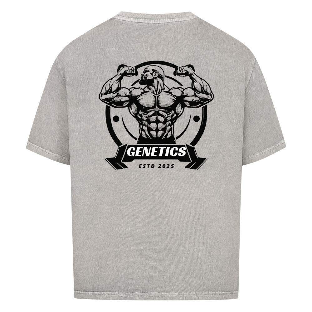 Genetics Oversized Shirt in relaxed fit with modern style and breathable cotton fabric