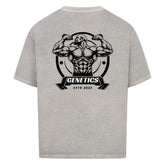 Genetics Oversized Shirt in relaxed fit with modern style and breathable cotton fabric