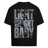 Saiyan Apparel light weight oversized shirt with Saiyan warrior design in breathable fabric