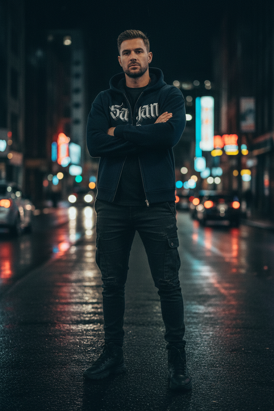 Saiyan Apparel Oversized Zipper Hoodie
