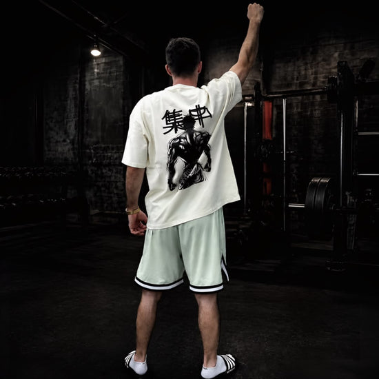 Saiyan Apparel Focus Oversized Tee – 集中