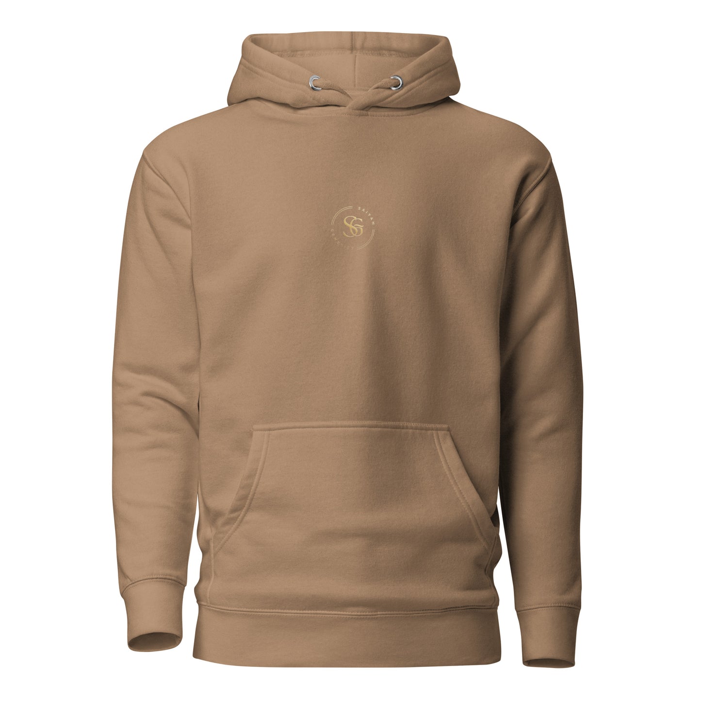 Baumwolle Hoodie Herren Cotton Blend - Vorderansicht - Saiyan Genetics