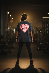 Gym Rat Charcoal Back