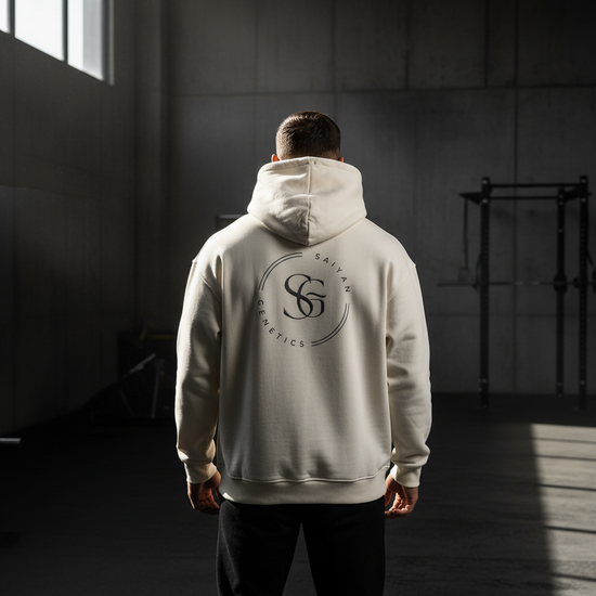 Hoodie Cream Hinten