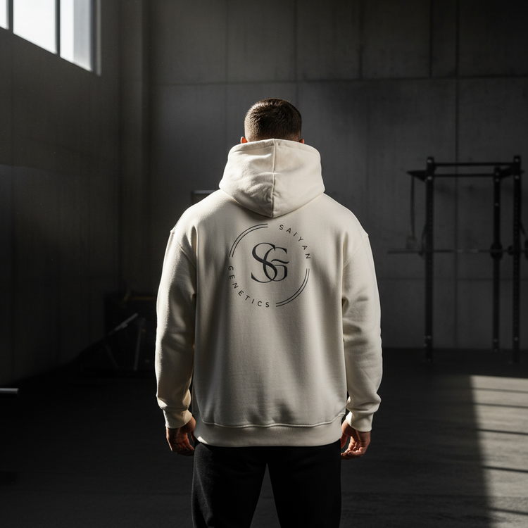 Hoodie Cream Hinten