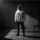 Hoodie Weiß Vorne