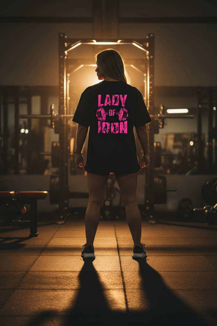 Lady Iron Black Back