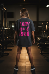 Lady Iron Charcoal Back