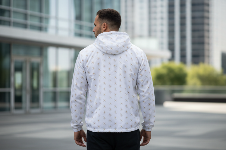 Premium Lifestyle Windbreaker Rückansicht