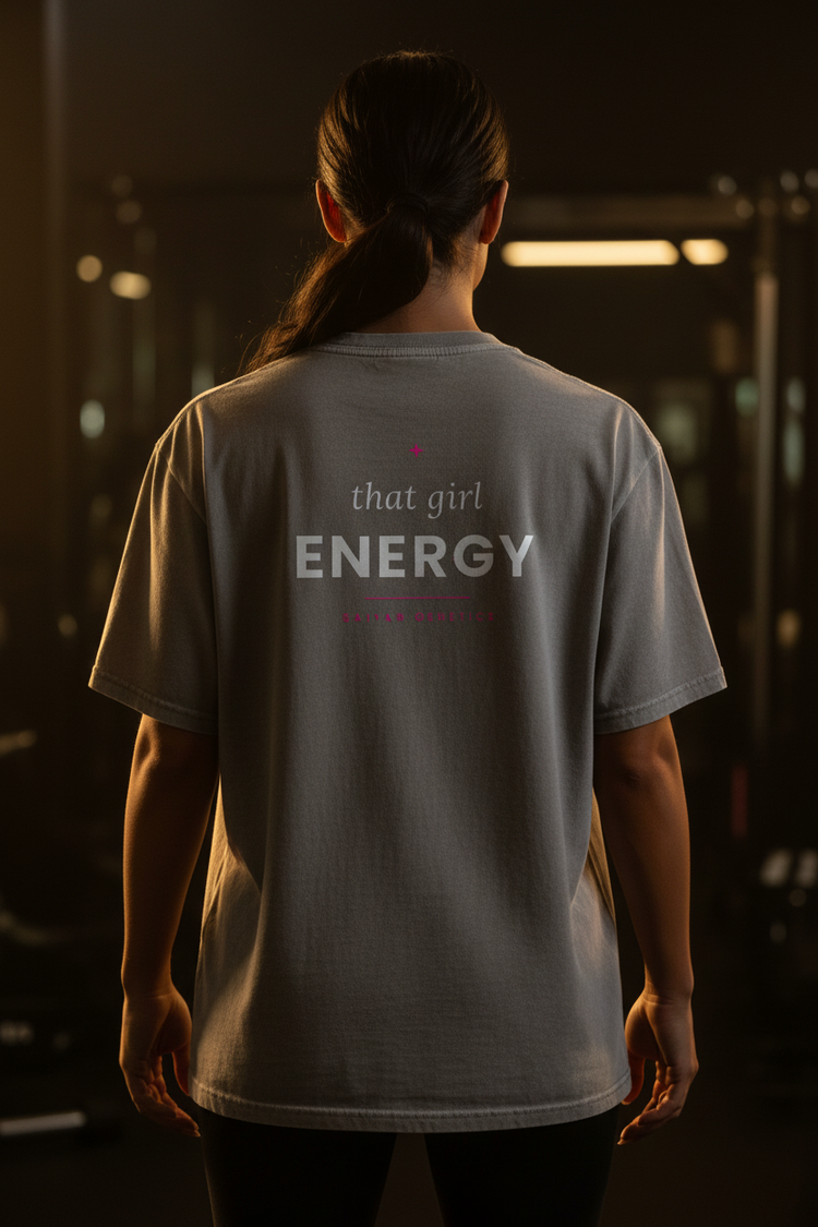 SG that girl ENERGY Washed Grey – Back
