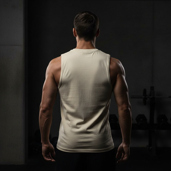 Tank Cream Hinten